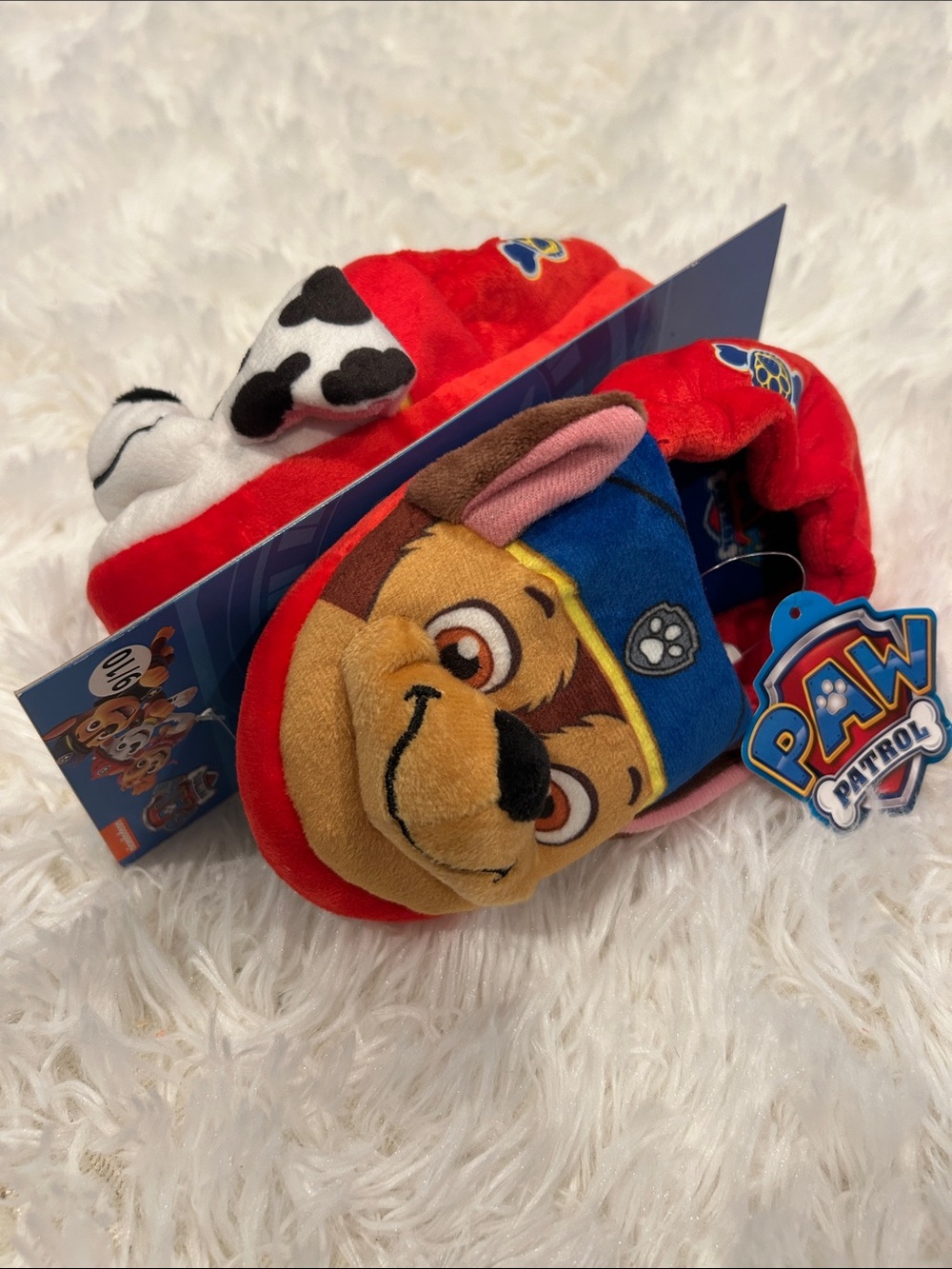 Paw Patrol Plush Toddler Slippers